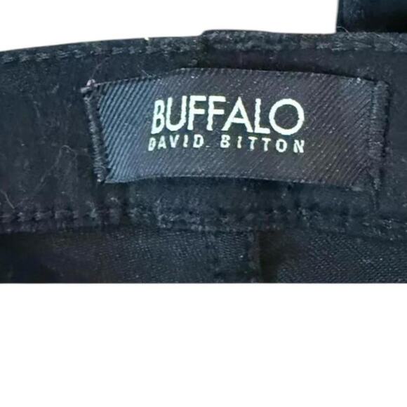 Buffalo David Bitton Black Jeans Women's Size 31 Embellished Skinny Faith - Picture 6 of 6